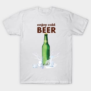 Enjoy Cold Beer T-Shirt